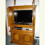 meuble tv haut chene