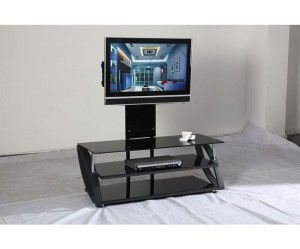 meuble tv haut en verre