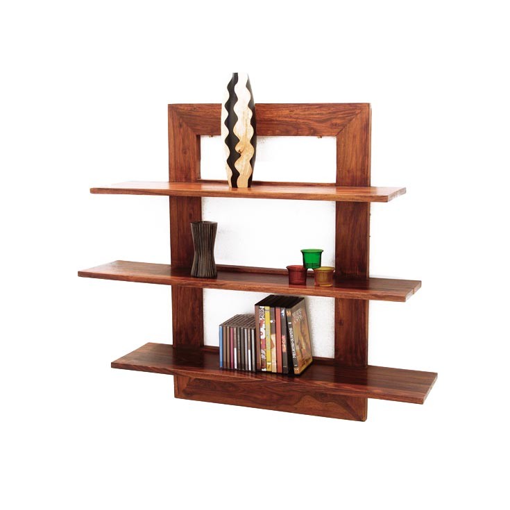 rangement cd mural bois