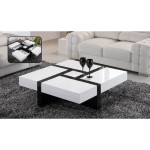 table basse laquee