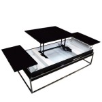 table basse noir laque ikea