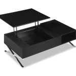 table basse noir laque ikea