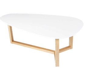 table basse ovale