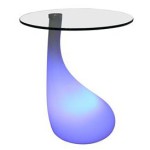 table d'appoint lumineuse