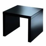 table d'appoint noir