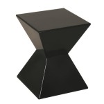 table d'appoint noir