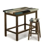 table de bar rectangulaire