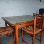 table et chaise de cuisine d'occasion