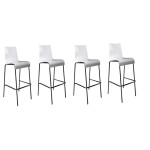 tabouret de bar 4 pieds cdiscount