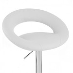 tabouret de bar blanc x 2 rio