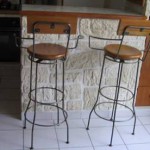 tabouret de bar fer