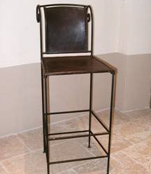 tabouret de bar fer