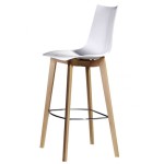 tabouret de bar zebra