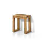 tabouret de douche bois