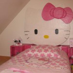 tete de lit hello kitty