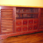 armoire chambre style colonial