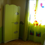 armoire chambre verte