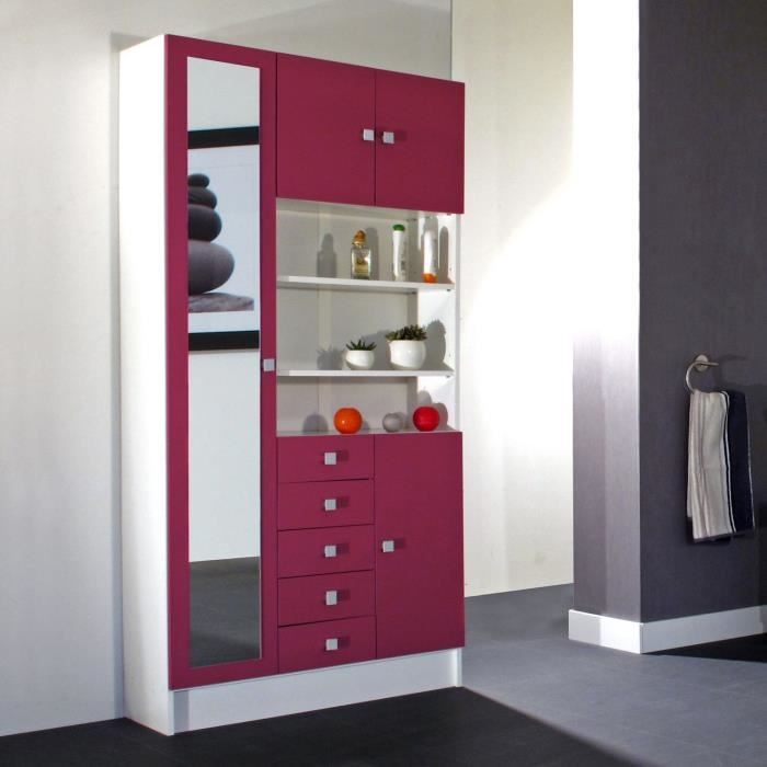 armoire salle de bain galet