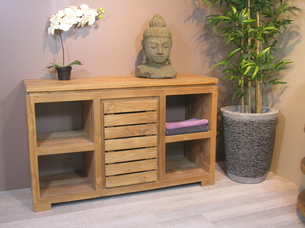 armoire salle de bain galet