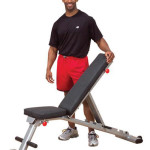 banc de musculation pliable sous le lit