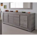 buffet bas gris clair