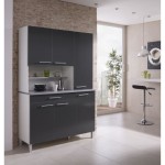 buffet de cuisine gris