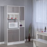 buffet de cuisine gris