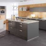 buffet de cuisine gris