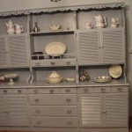 buffet de cuisine gris