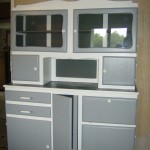 buffet de cuisine gris