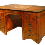 caisson de bureau merisier