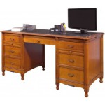 caisson de bureau merisier