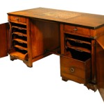 caisson de bureau merisier