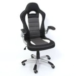 chaise de bureau grise pas cher