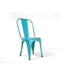 chaise de cuisine turquoise