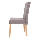 chaise de salle a manger en tissu