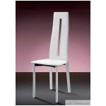 chaise de salle a manger grise et blanc