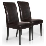 chaises de salle a manger design cuir