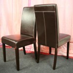 chaises de salle a manger design cuir