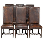 chaises de salle a manger design cuir