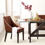 chaises de salle a manger design cuir