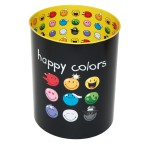 corbeille a papier happy colors