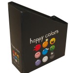 corbeille a papier happy colors