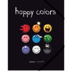 corbeille a papier happy colors