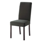 housse de chaise gris anthracite