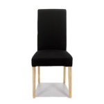 housse de chaise noir pas cher