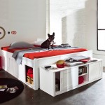 lit 2 personnes rangement