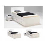 lit une personne avec tiroir rangement