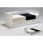 lit une personne avec tiroir rangement