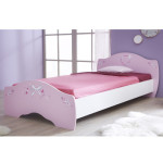 lit une personne fille